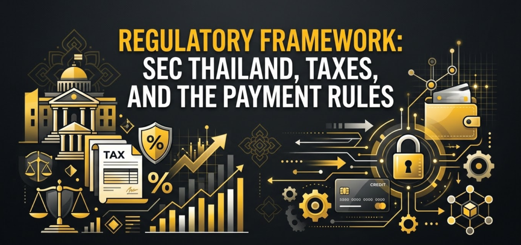 Regulatory Framework: SEC Thailand, Taxes, and the Payment Rules