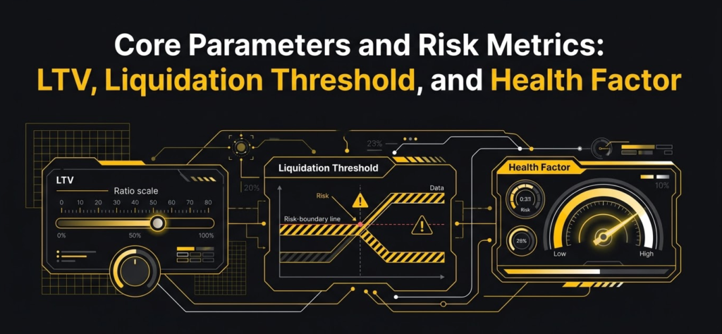 Core Parameters and Risk Metrics: LTV, Liquidation Threshold, and Health Factor