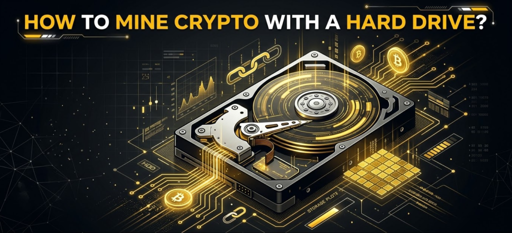 How to Mine Crypto with a Hard Drive?