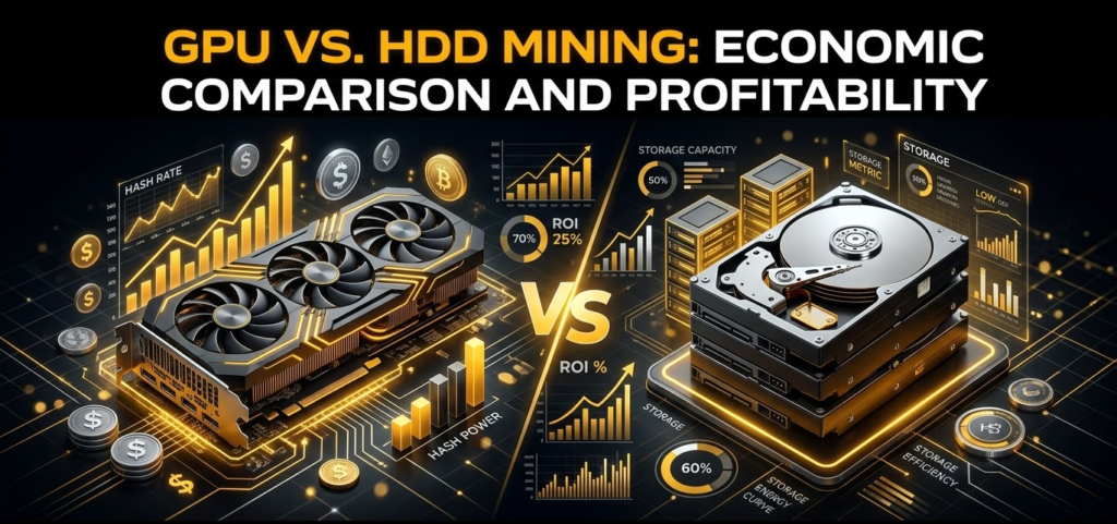 GPU vs. HDD Mining: Economic Comparison and Profitability