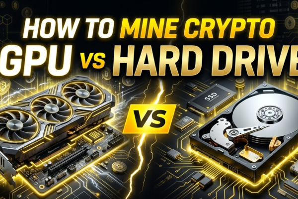 How to Mine Crypto with GPU vs Hard Drive (Complete Guide)