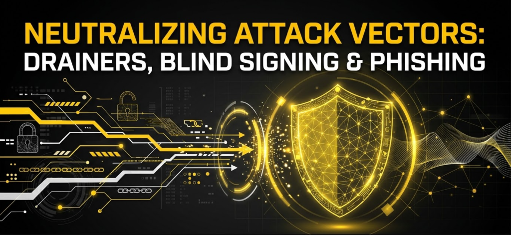 Neutralizing Attack Vectors: Drainers, Blind Signing & Phishing