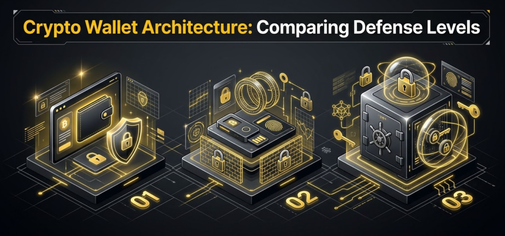 Crypto Wallet Architecture: Comparing Defense Levels