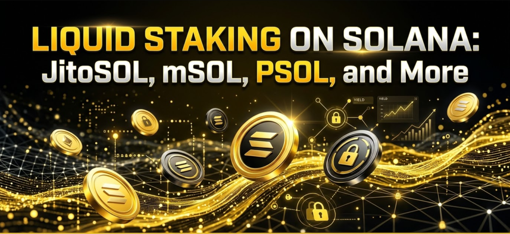 Liquid Staking on Solana: JitoSOL, mSOL, PSOL, and More
