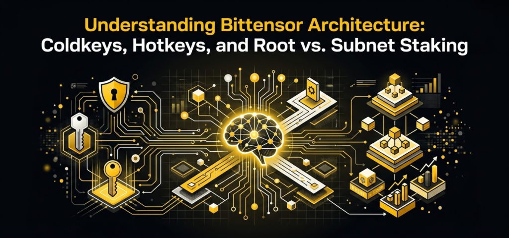 Understanding Bittensor Architecture: Coldkeys, Hotkeys, and Root vs. Subnet Staking