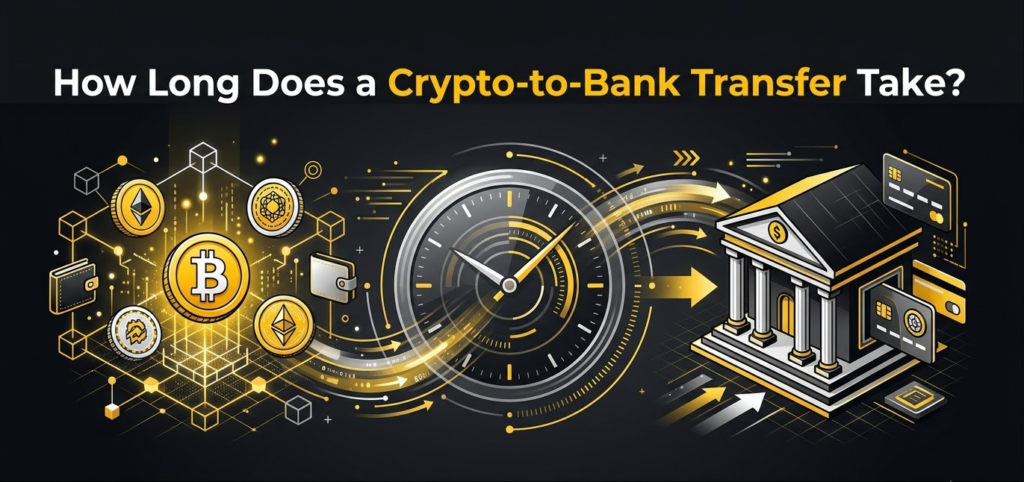 How Long Does a Crypto-to-Bank Transfer Take?