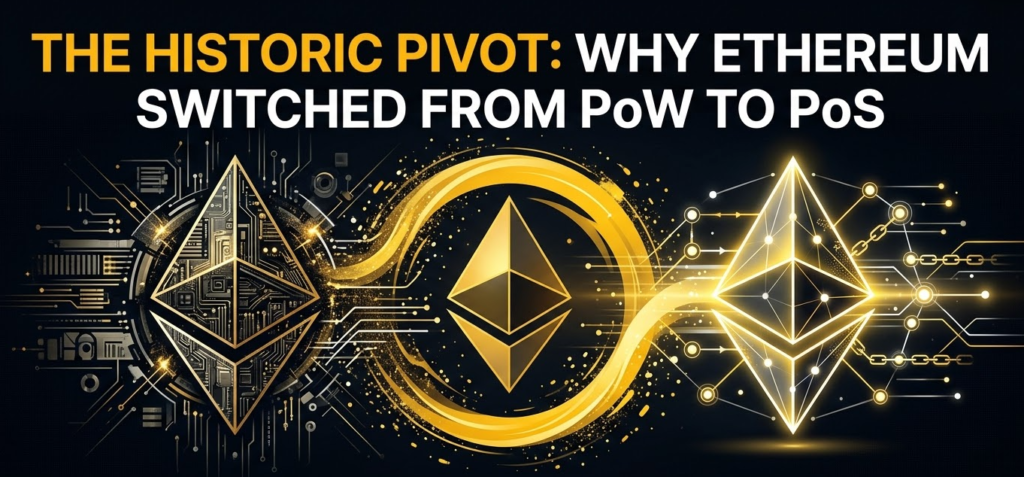 The Historic Pivot: Why Ethereum Switched From PoW to PoS