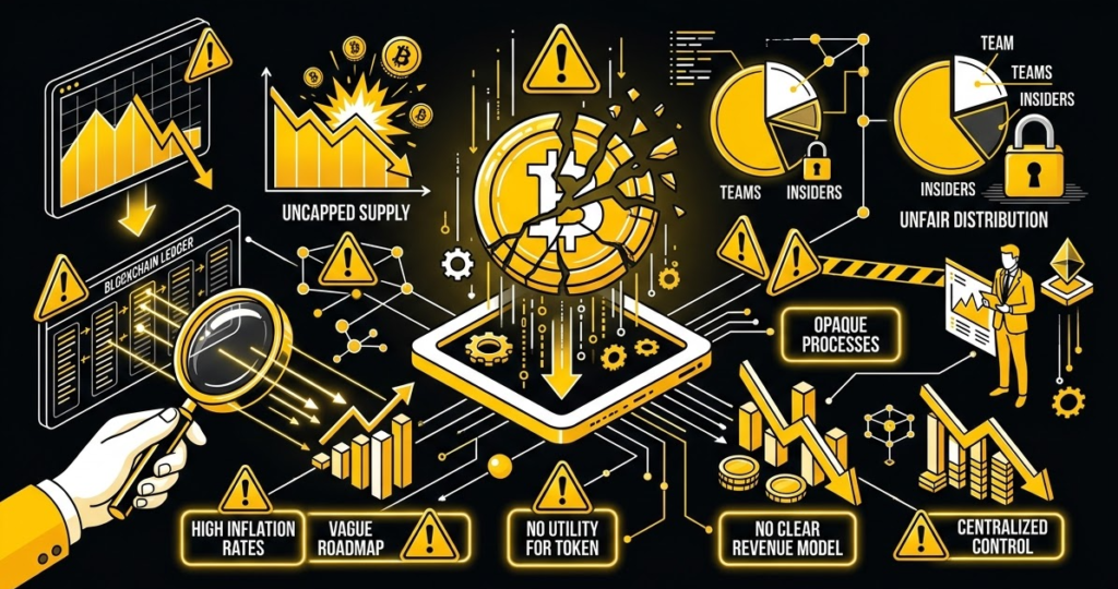 Red Flags: How to Spot Bad Tokenomics Before Investing