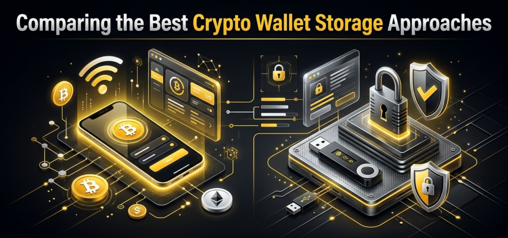 Comparing the Best Crypto Wallet Storage Approaches