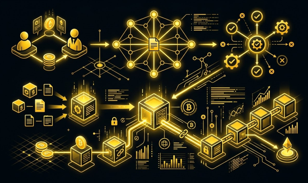 How Blockchain Works: A Step-by-Step Example