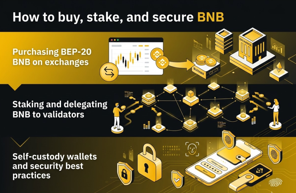How to buy, stake, and secure BNB