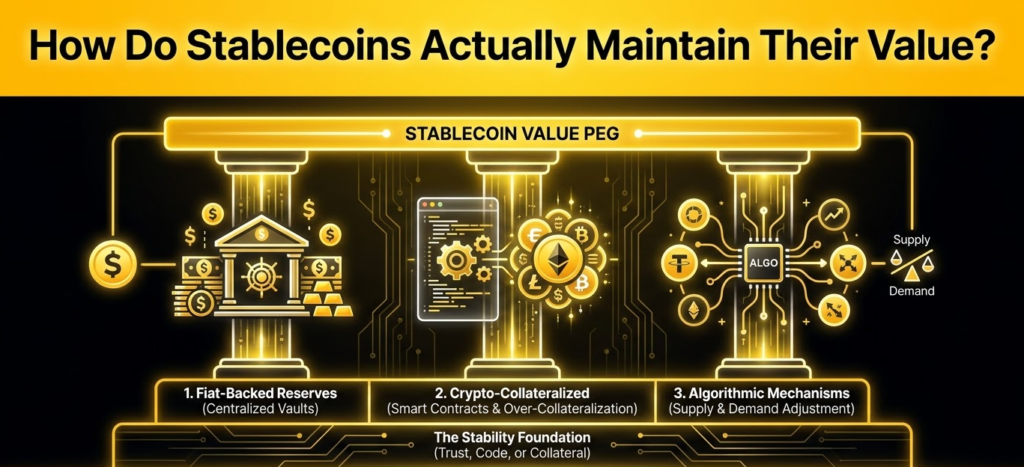 How Do Stablecoins Actually Maintain Their Value?